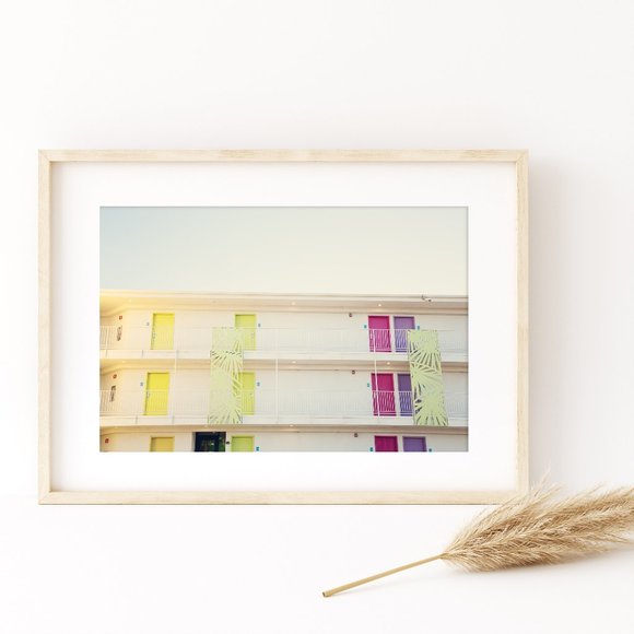 24 x 36 Saguaro Hotel Photography Print
